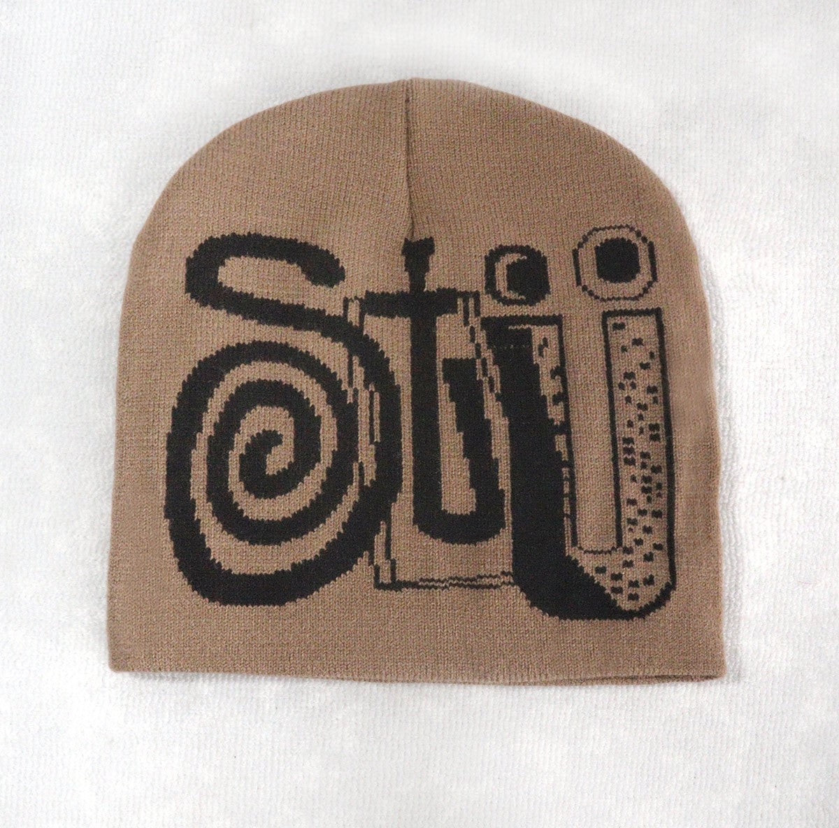 'STU' Y2K Beanie Hat Lightweight Fashion Hat