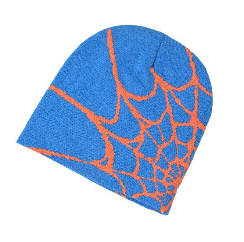 Spider Web Y2K Warm Beanie Hat Lightweight Fashion Hat