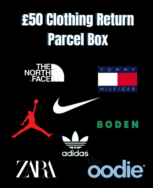 Designer Online Retail Clothing Return Parcels - £50 Box